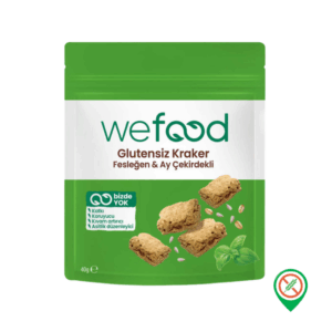 Wefood Glutensiz Fesleğen Ay Çekirdeği Kraker