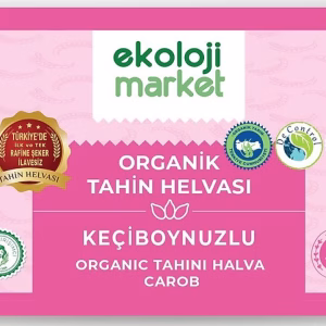 Ekoloji Market Organik Keçiboynuzlu Tahin Helvası 200g