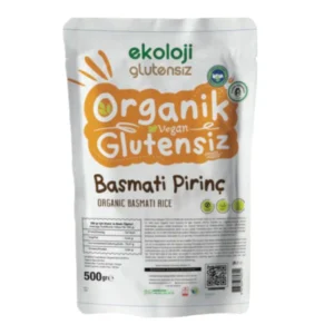 EKOLOJİ MARKET Organik Glutensiz Basmati Pirinç 500g