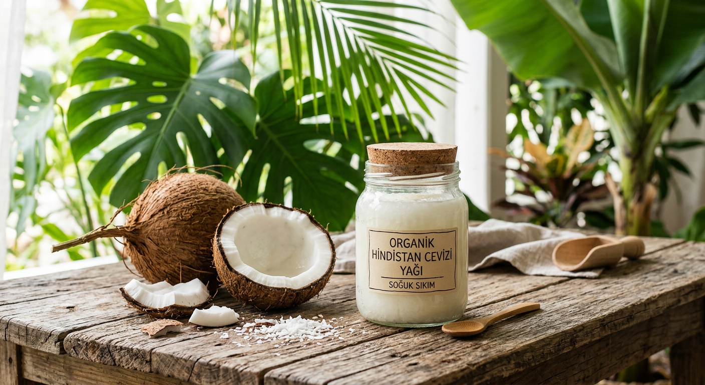 Organik Hindistan Cevizi Yağı