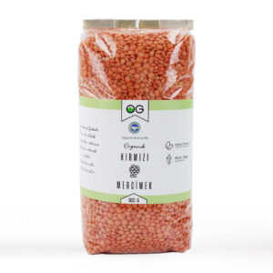 OG Organik Kırmızı Mercimek 900 Gr Yerli Atalık Tohum