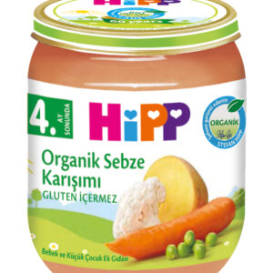 HiPP Organik Sebze Karışımı Kavanoz Maması 125 Gr