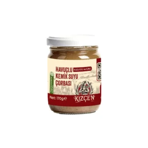 Kızçen Havuçlu Kuzu Etli ve İlikli Kemik Suyu Çorbası 170 Gr