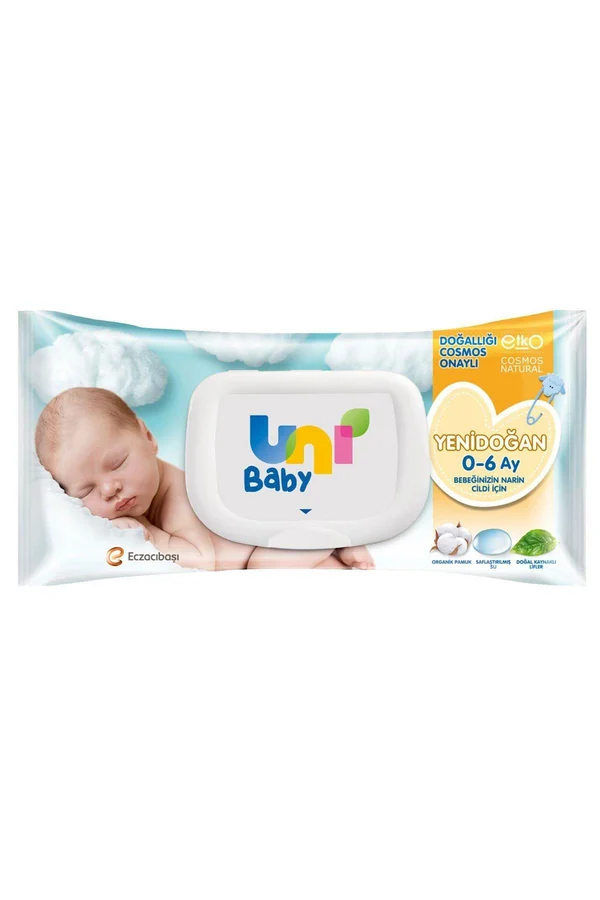 Uni Baby Yenidoğan Islak Mendil 40 Yaprak